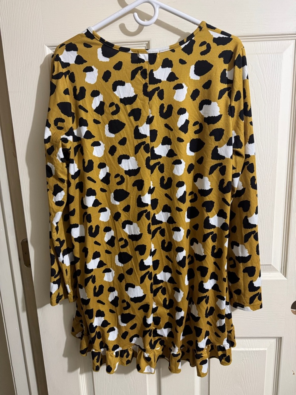 Nuggle’s Yellow Leopard Print Two-Piece Skirt & Top Set - Picture 5 of 5